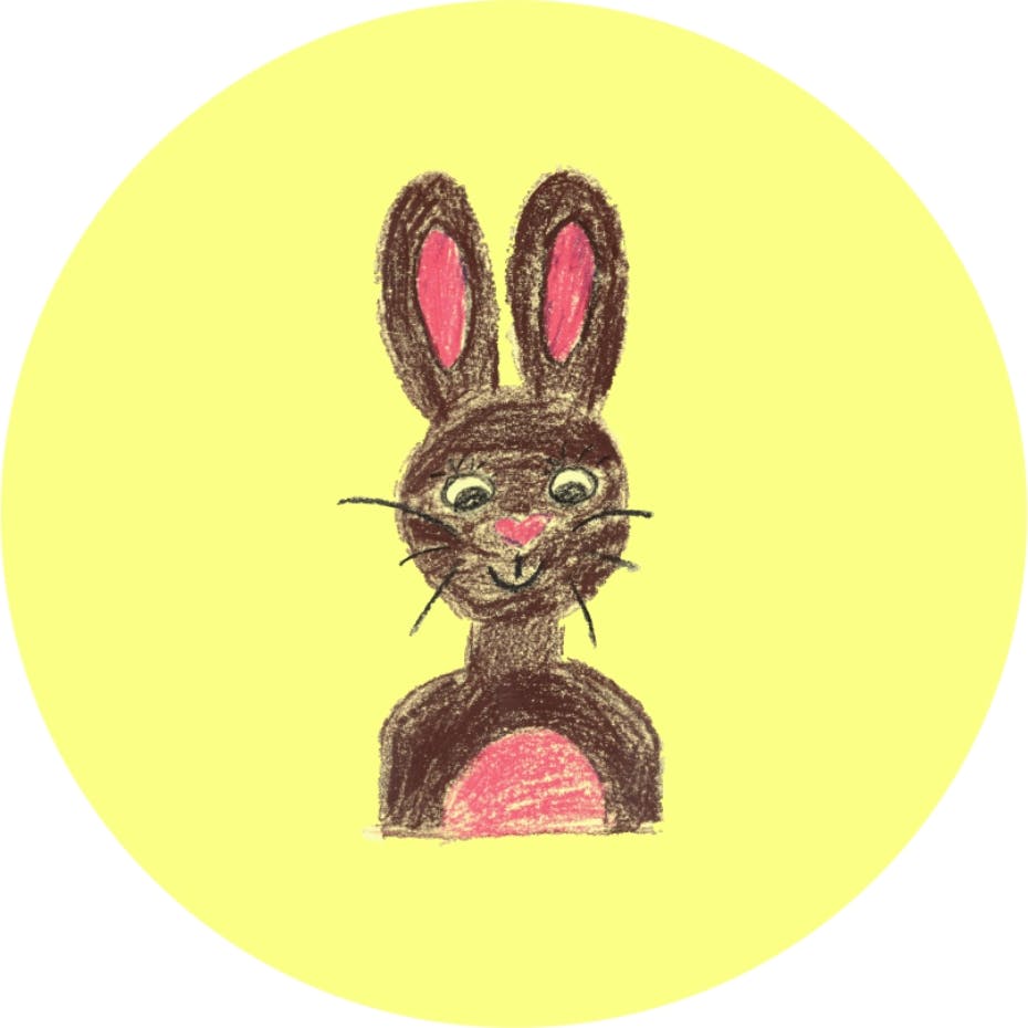 Maskottchen hasengruppe